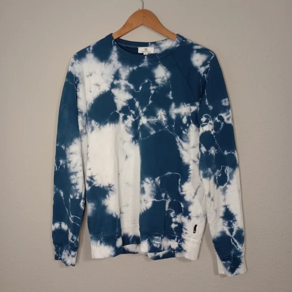 adriano goldschmied elba crewneck in kalos navy - Picture 4 of 10